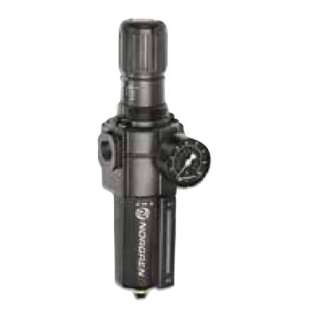 Norgren Aluminum Filter Regulator Without Gauge Manual Drain 0.7-17Bar B74G-4GT-QD3-RSN