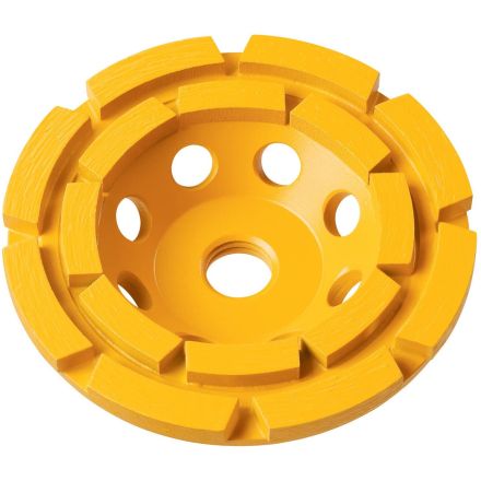 Dewalt DW4774T-AE Double Row Diamond Cup Wheel (115 mm x 22.2 mm)