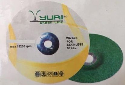 YURI Greenline Professional Grinding wheel 100 x 6.0 x 16 mm WA24