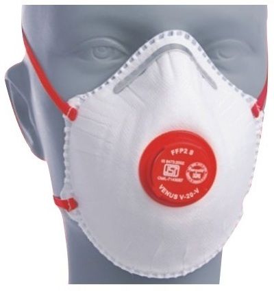 Venus White Respirator Dust Mask V-20 V