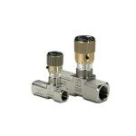 Throttle flow control valve